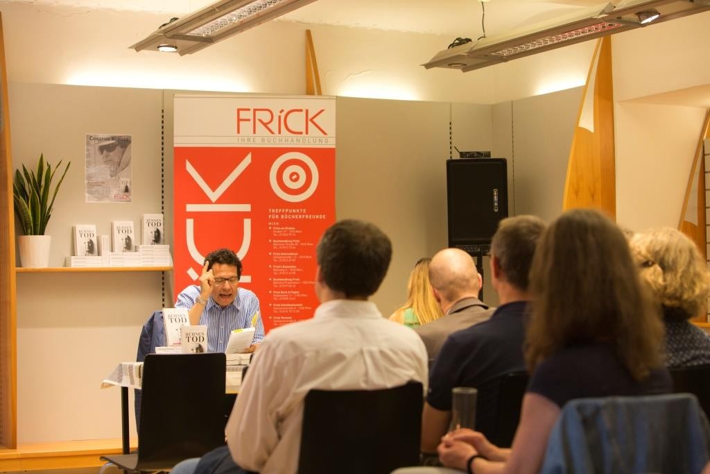 20150602 - Wien - Frick am Graben - Buchpräsentation Bühnentod mit Christian Klinger. © Michele Agostinis